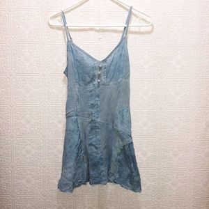 Boho Forla Paris Light Blue Tank Top XS